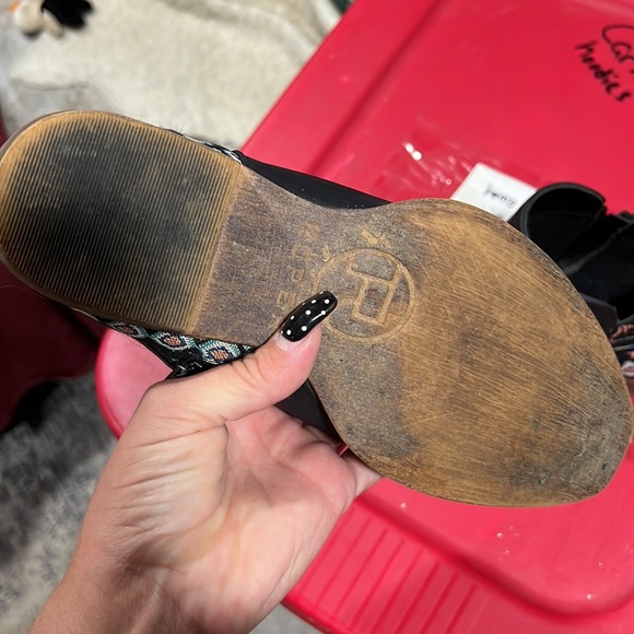 Roper boots worn once size 7.5 western style - Picture 4 of 4